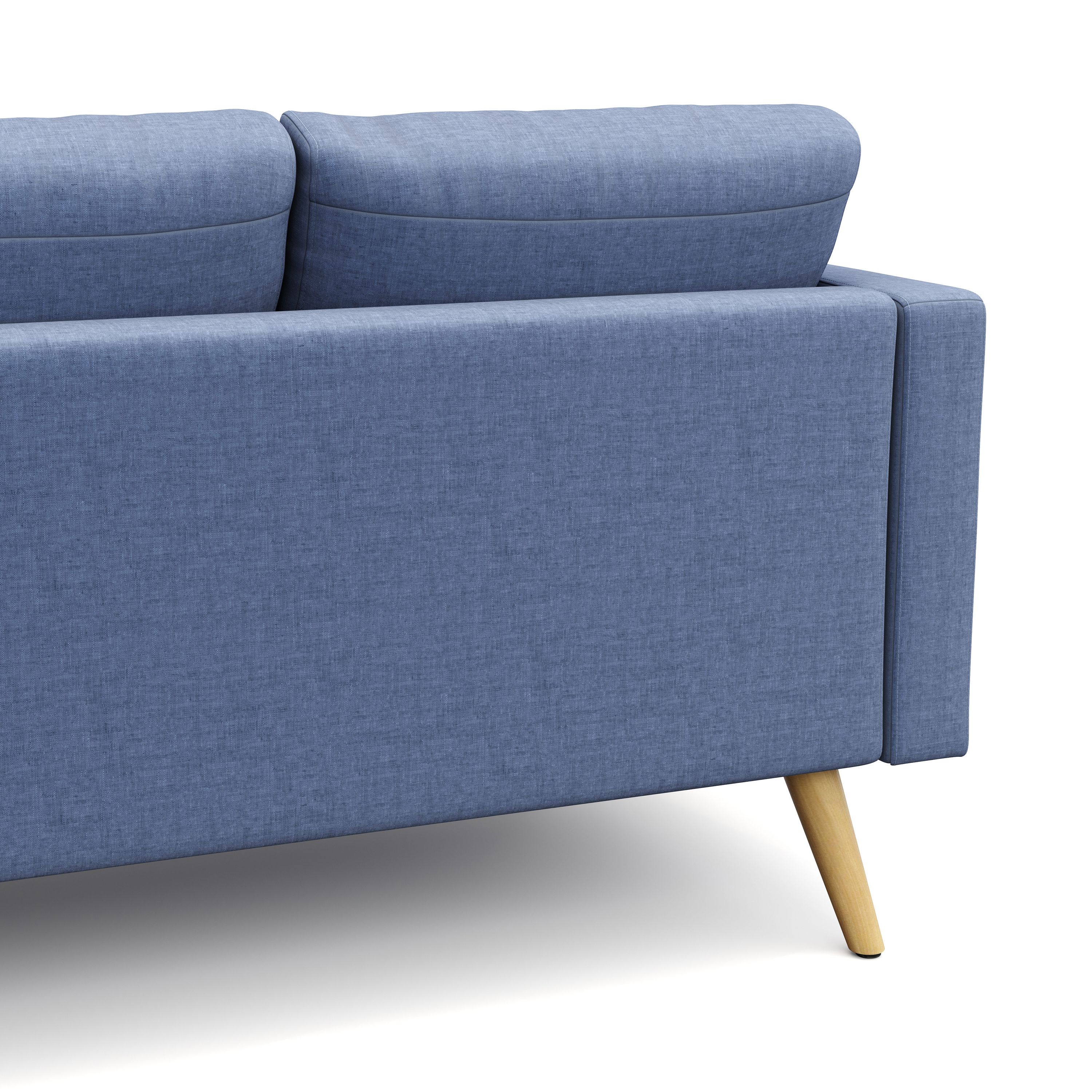 Sofa BLAIR 3-Sitzer blau