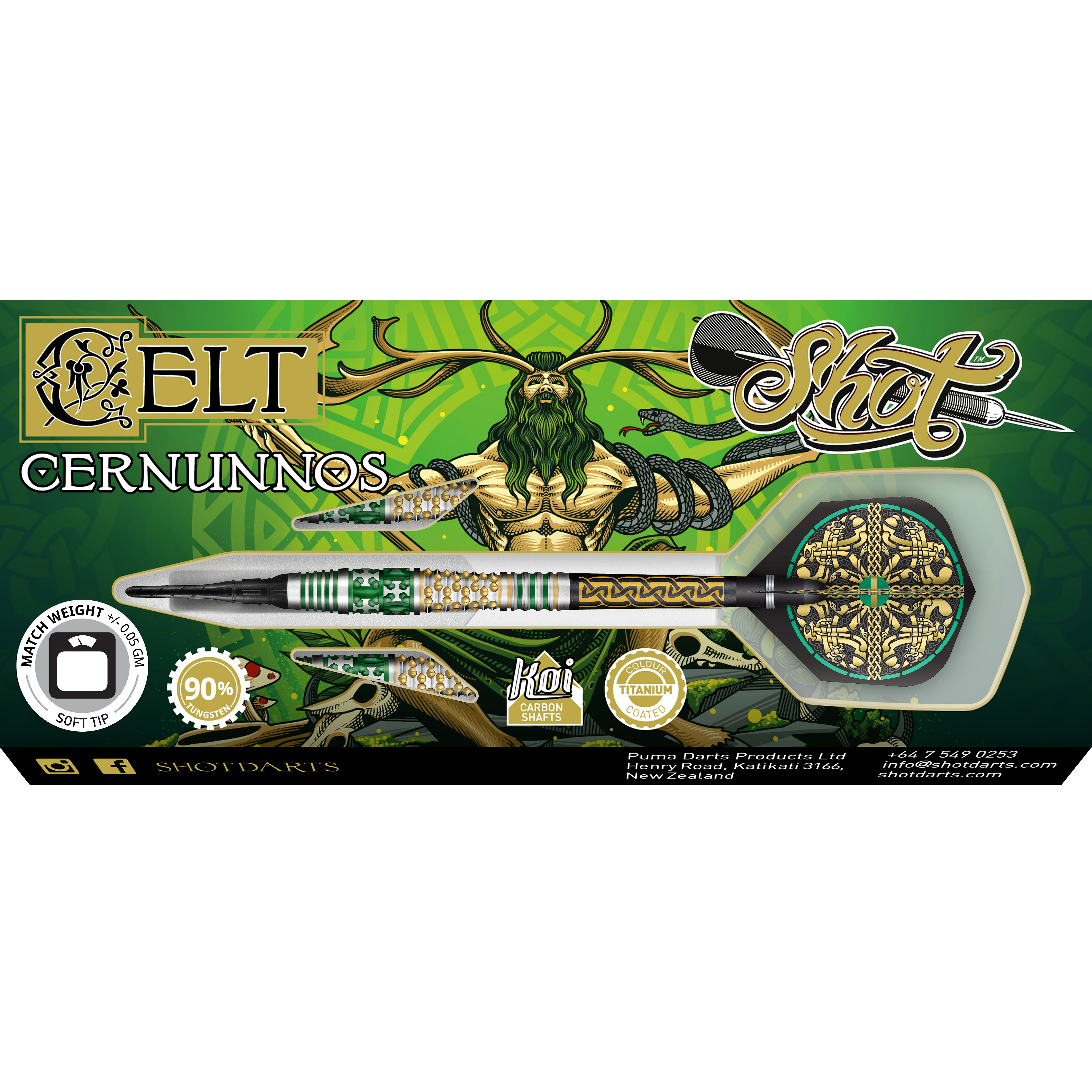 Shot - Celt Cernunnos - Softdart