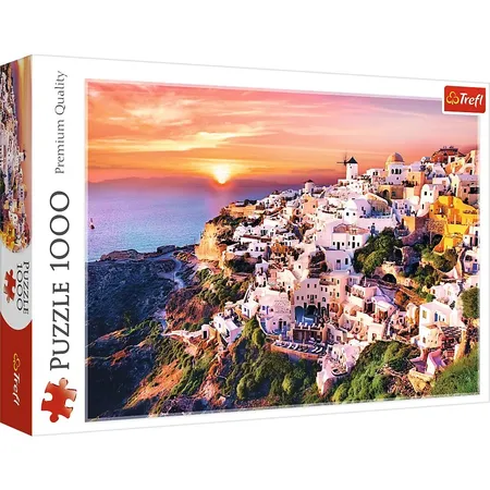 Trefl Puzzle Sunset over Santorini, 1000 Teile