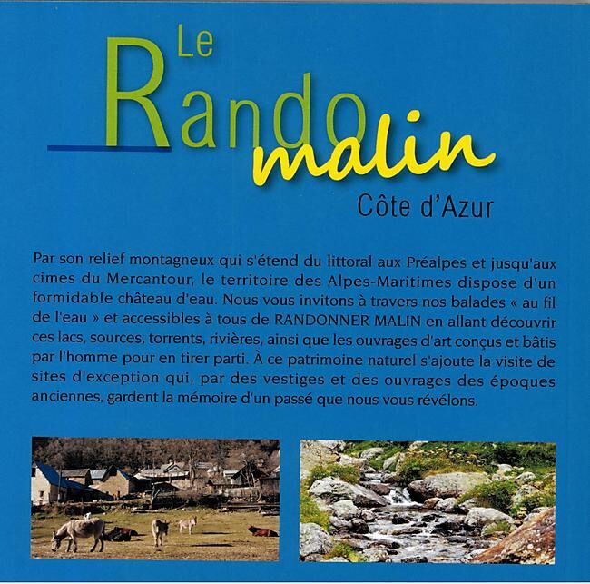 LE RANDO MALIN COTE AZUR ALPES DU SUD
