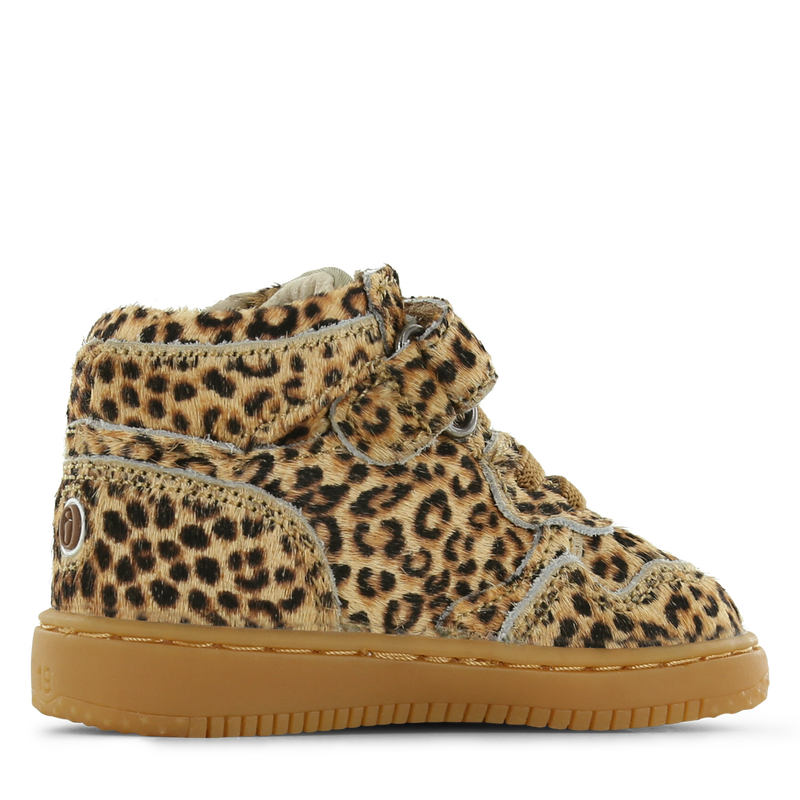 Shoesme sneakertje met panterprint Leer, Ponyhair | Sale