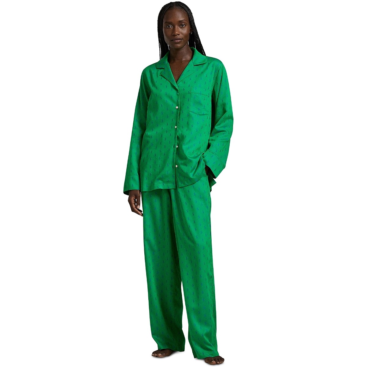 POLO RALPH LAUREN<br>Conjunto de pijama Jacquard Polo Player