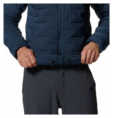 Doudoune Mountain Hardwear Stretchdown Hoody Bleu