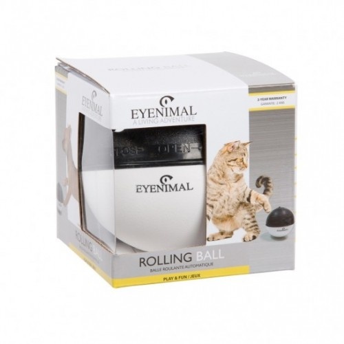 Brinquedo de bola rolante para gatos