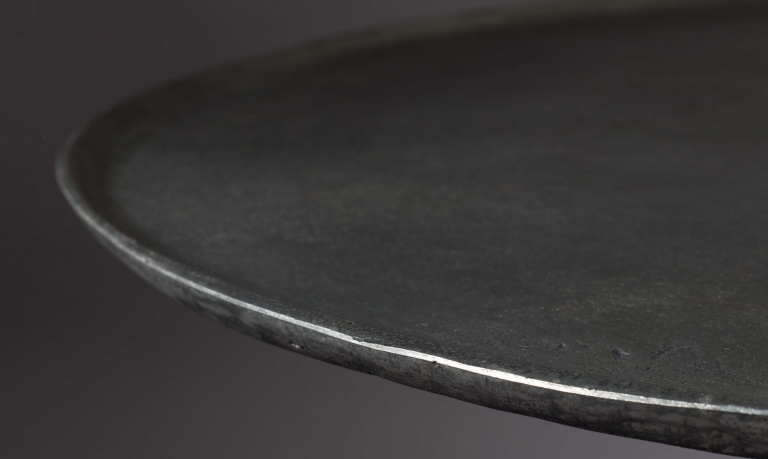 Dutchbone Brute bijzettafel nikkel