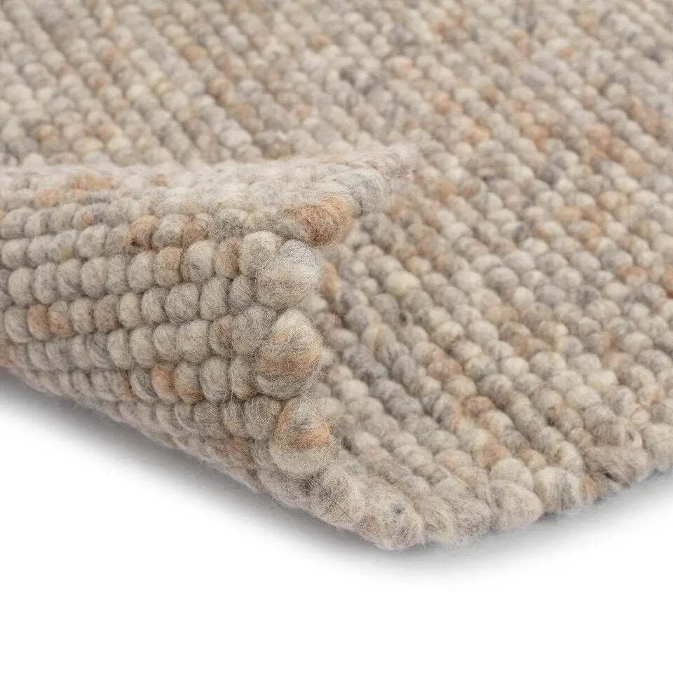 Interieur05 Wollen Vloerkleed grijs/bruin gemeleerd Vik - 230 x 160 cm