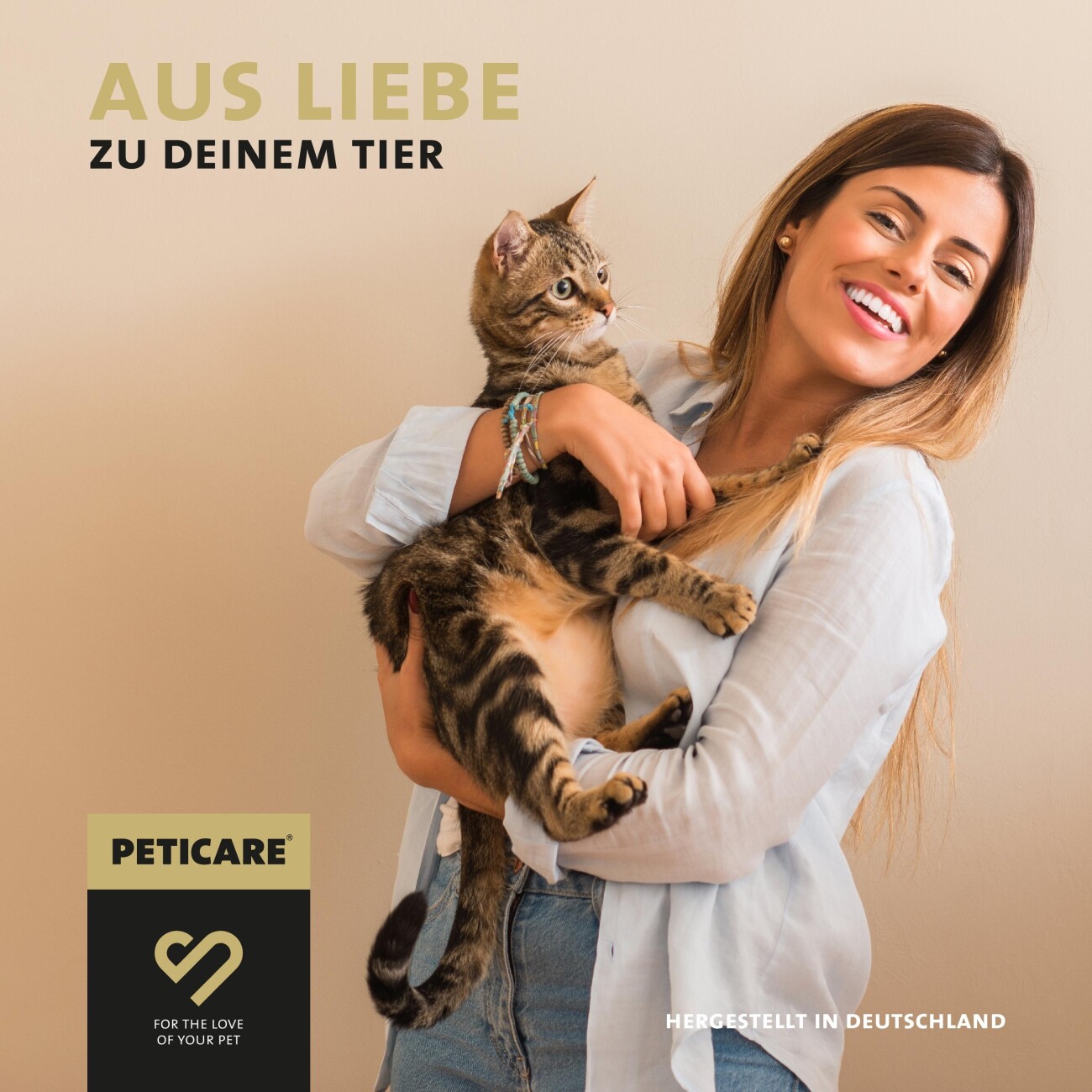 Peticare Zecken-Schutz Mittel für Katzen, Spot-On auf pflanzlicher Basis