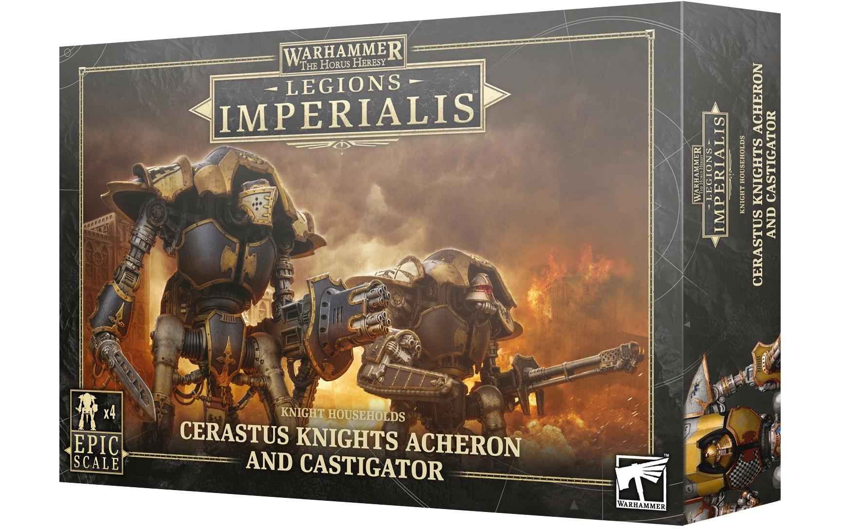 Warhammer The Horus Heresy Acheron & CastigatorWarhammer The Horus Heresy Legions Imperialis Miniaturen: Cerastus Knights Acheron and Castigator