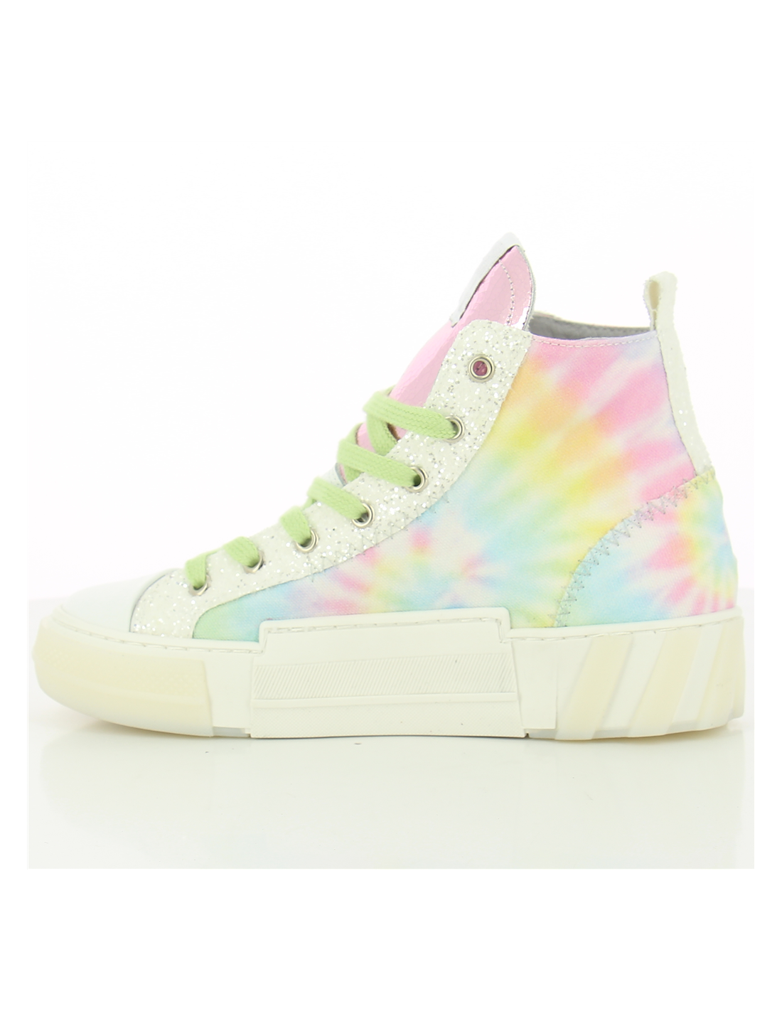 semerdjian baskets montantes femme E252E3-V11 Tie and dye