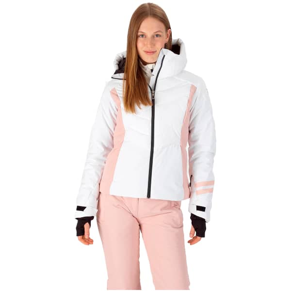 Veste de ski ROSSIGNOL W COURBE OPTIC JKT WHITE