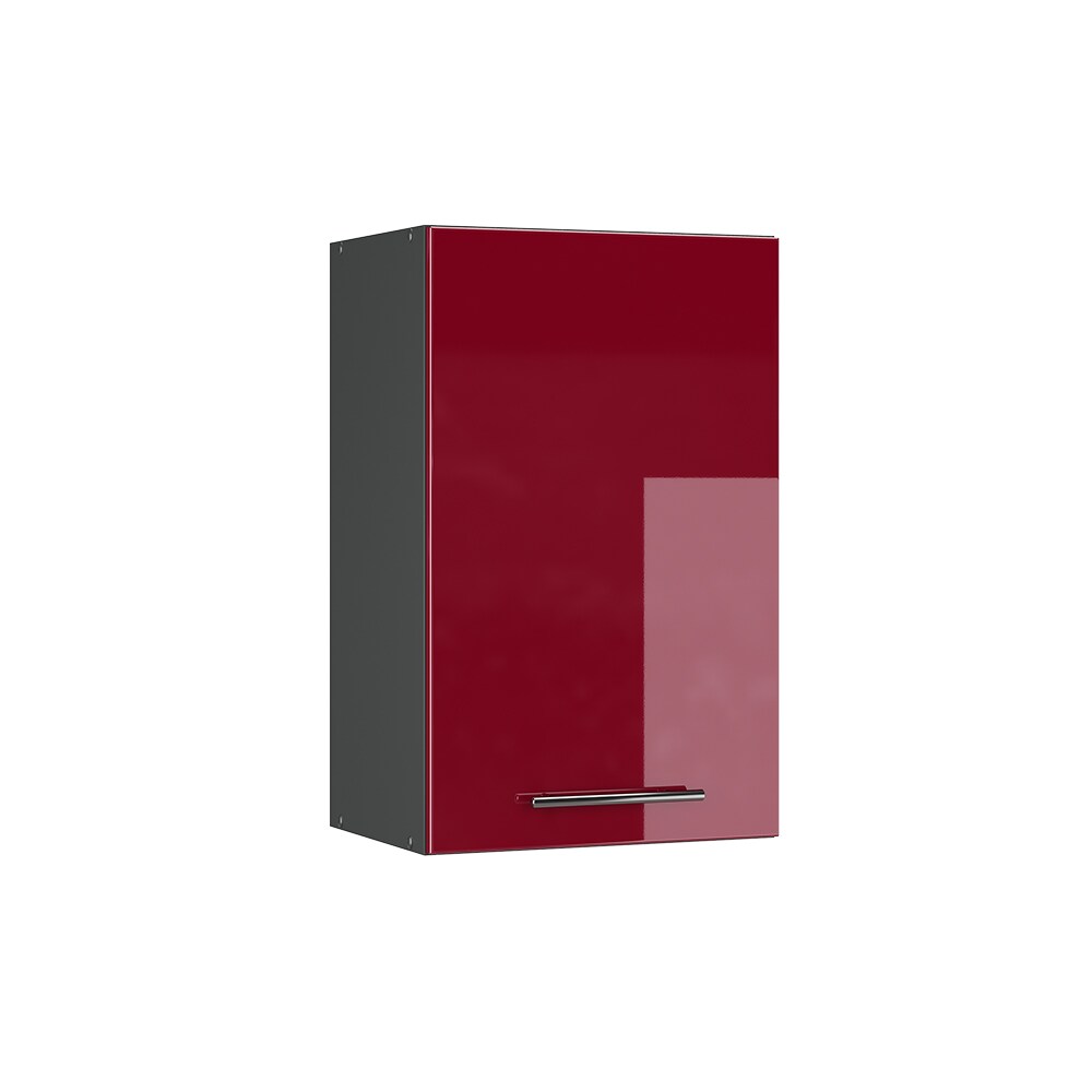 VICCO Hängeschrank 45 cm Bordeaux Hochglanz Küchenschrank Hängeschrank Küchenzeile Fame-Line