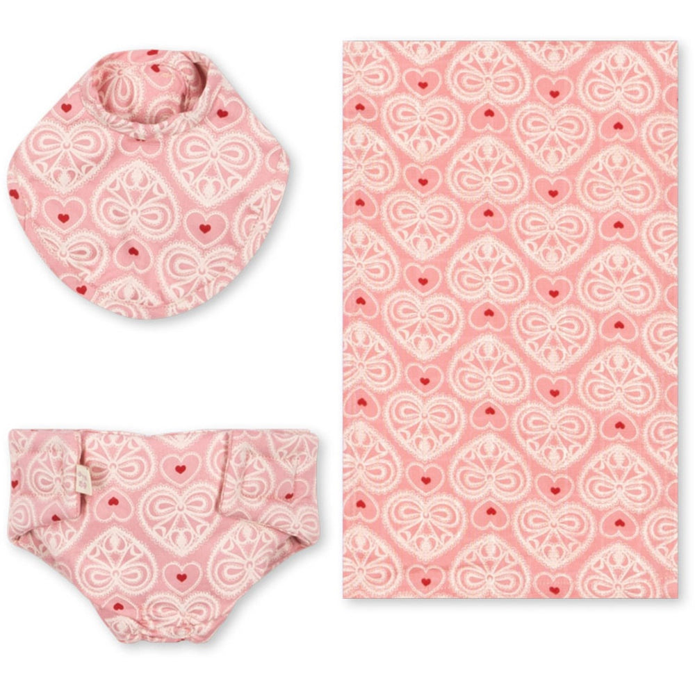 Køb Konges Sløjd Lacy Pink Dukke Pleje Sæt