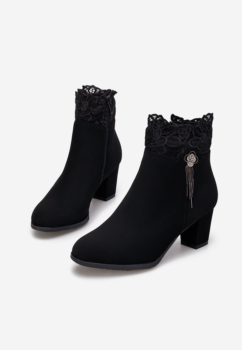 Bottines élégantes noires Natira
