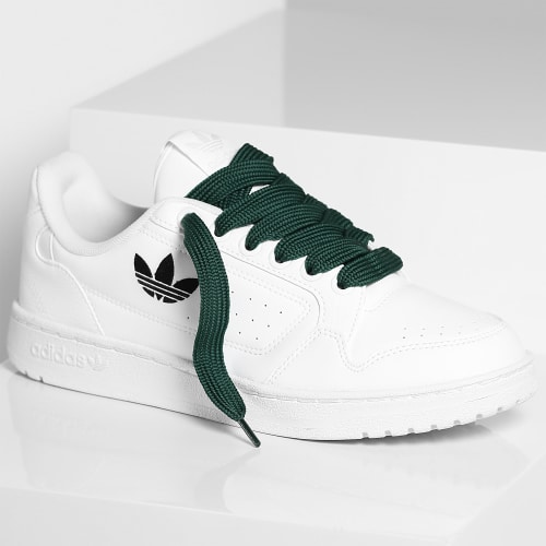 Baskets NY 90 Footwear White Core Black x Superlaced Gros Lacet Vert