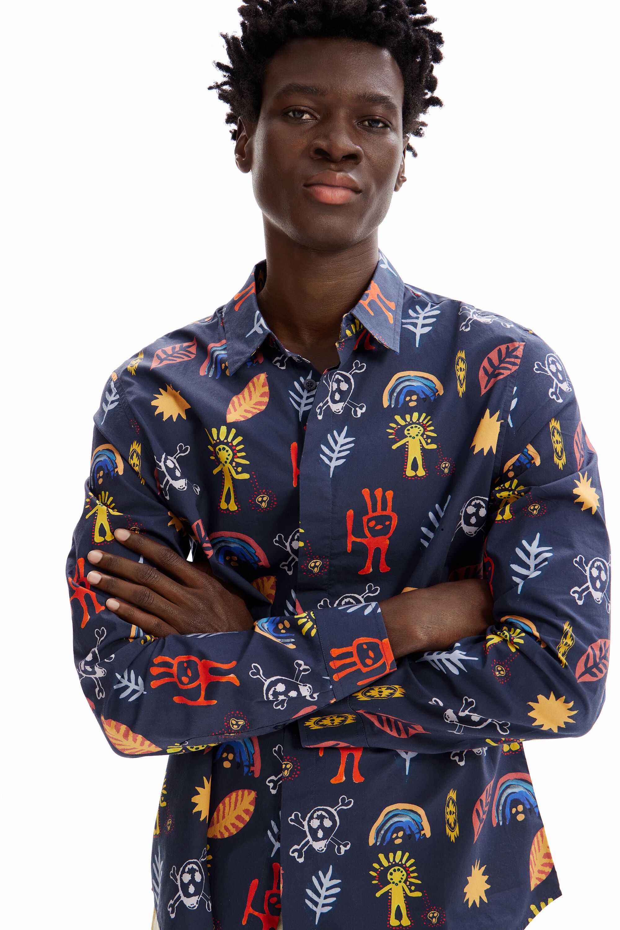 Chemise popeline arty
