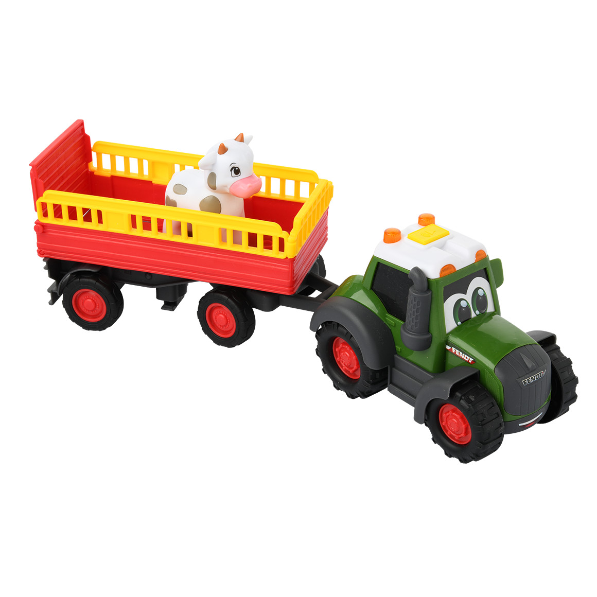 Dickie Dickie Toys ABC Fendt Animal Trailer grün / rot / gelb