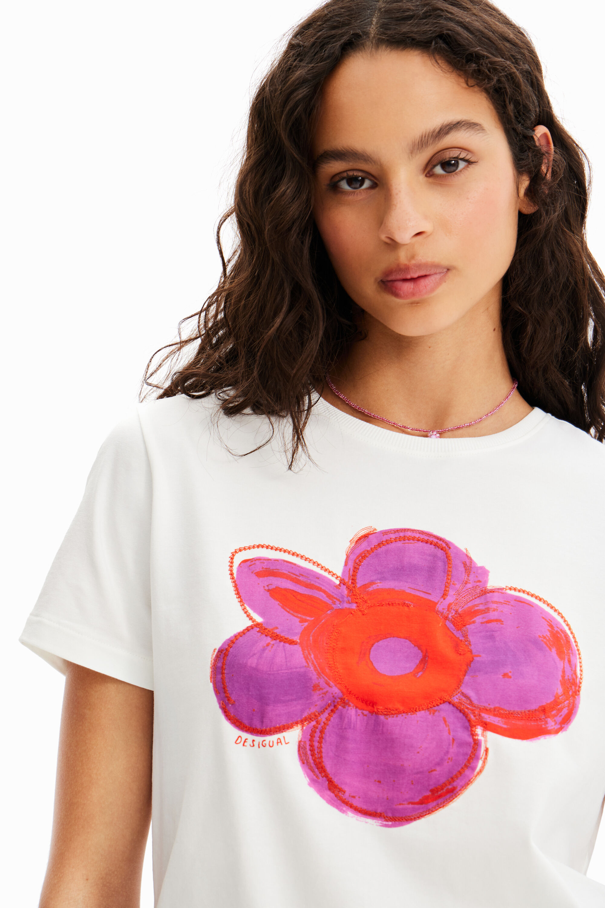 T-shirt illustration fleur
