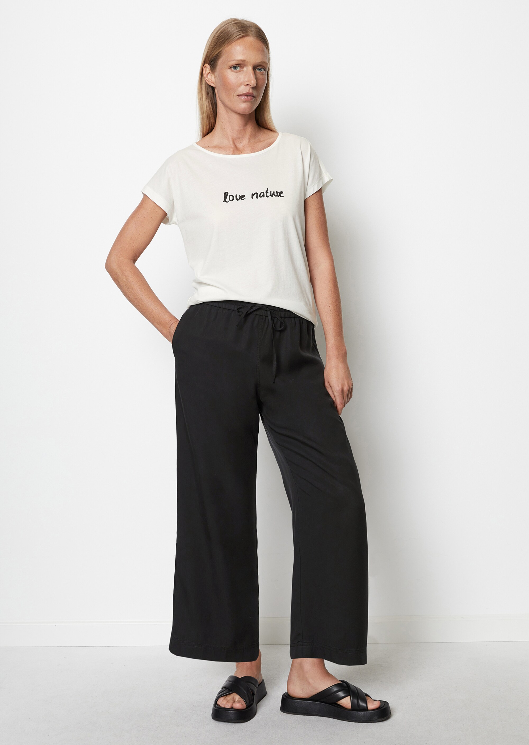 T-Shirt relaxedaus leichtem Single Jersey