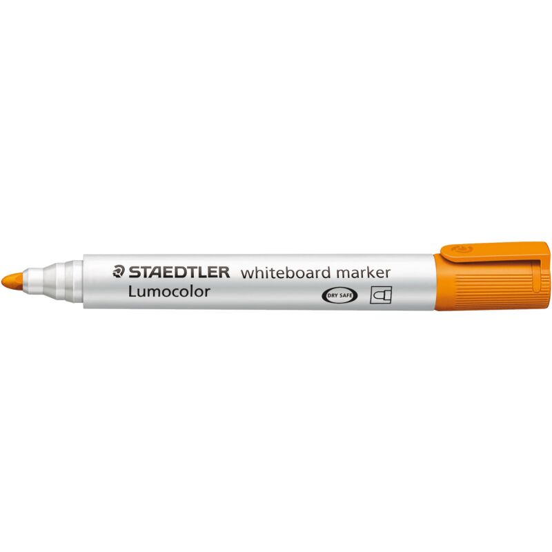 Marqueur effaçable rechargeable Staedtler Lumocolor 351 pointe ogive 2 mm - Pochette de 8