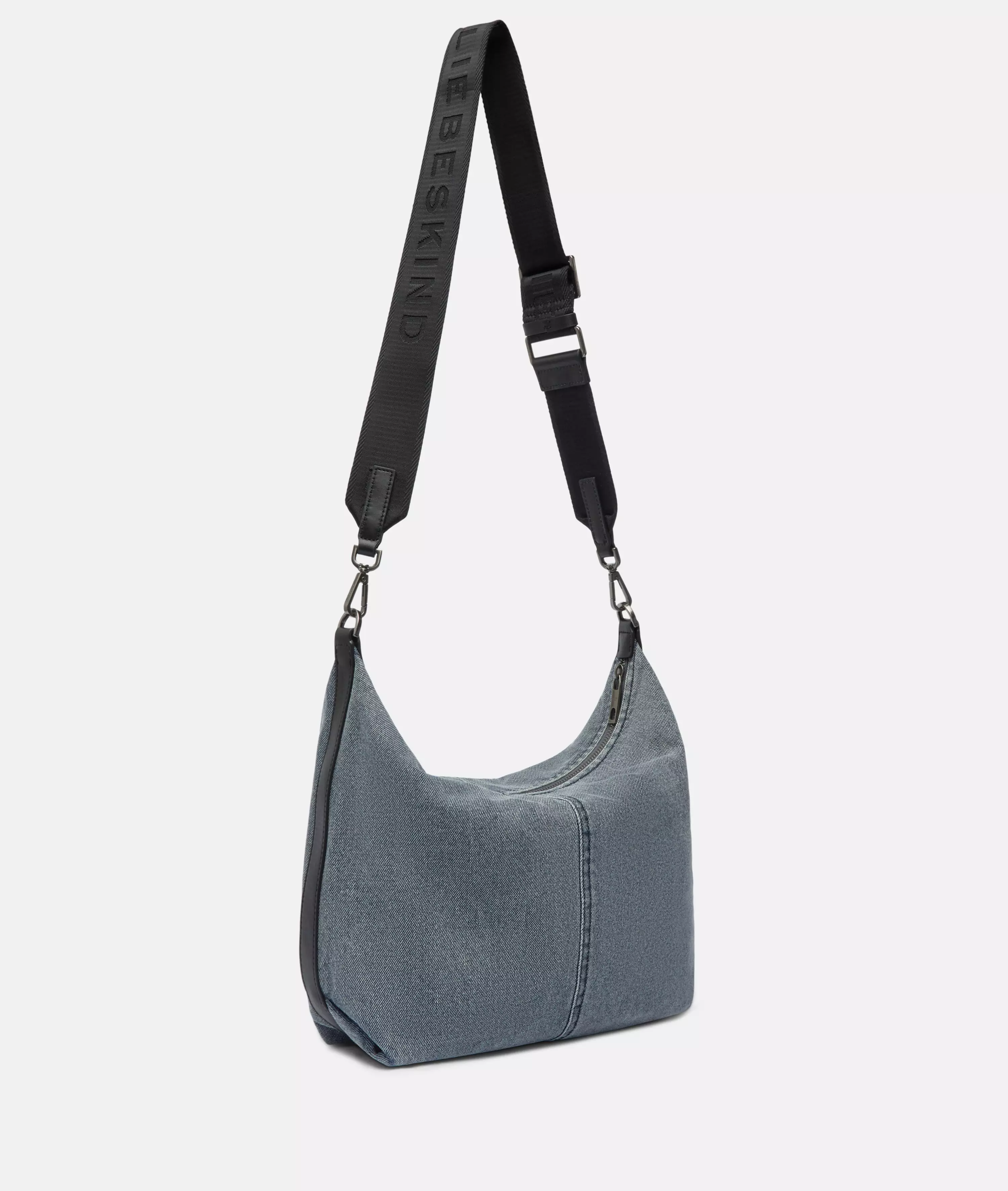 Denim Paris Hobo M Spacious denim shoulder bag