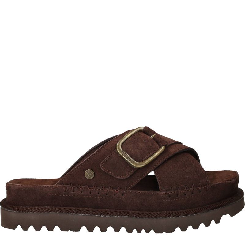 Warmbat Wondai Slippers Bruin Dames