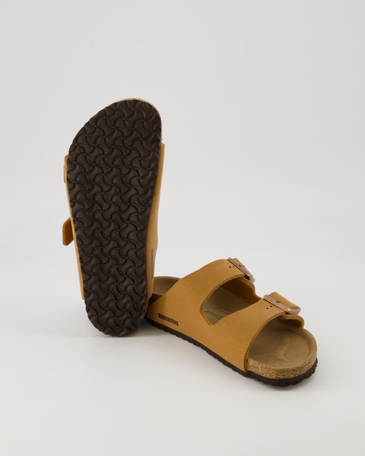 Birkenstock Arizona Kids SYN Vegan Pantoletten in Braun