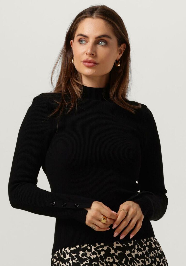 FABIENNE CHAPOT zwarte fabienne chapot trui lila pullover