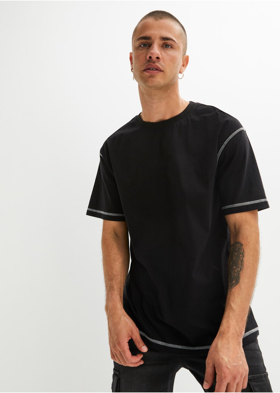 T-shirt en coton, Loose Fit