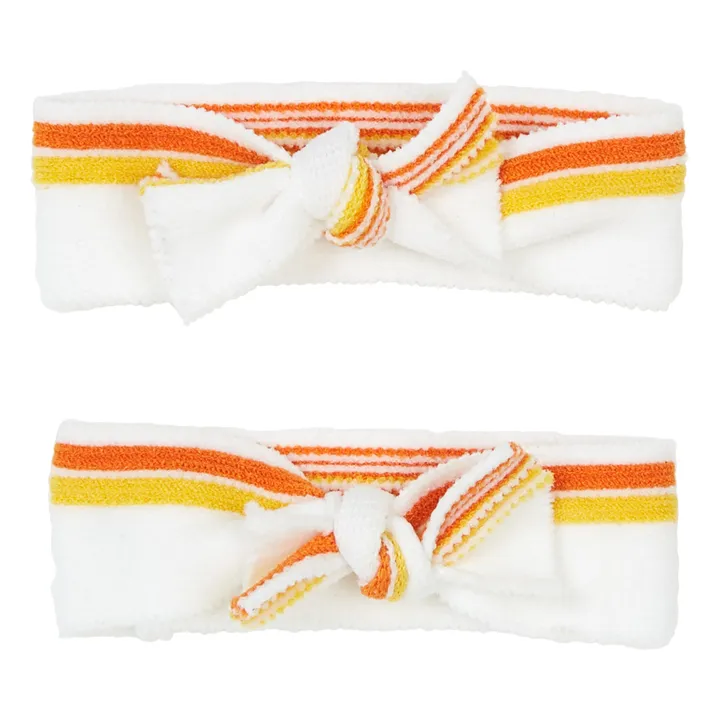 Beauw Lot de 2 Élastiques Larges | Blanc