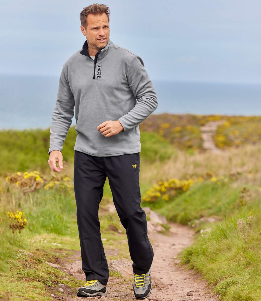 Pantalon de Jogging Microfibre Noir