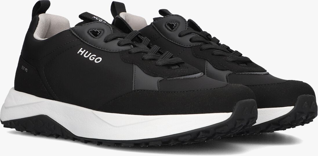 HUGO zwarte hugo lage sneakers kane runn
