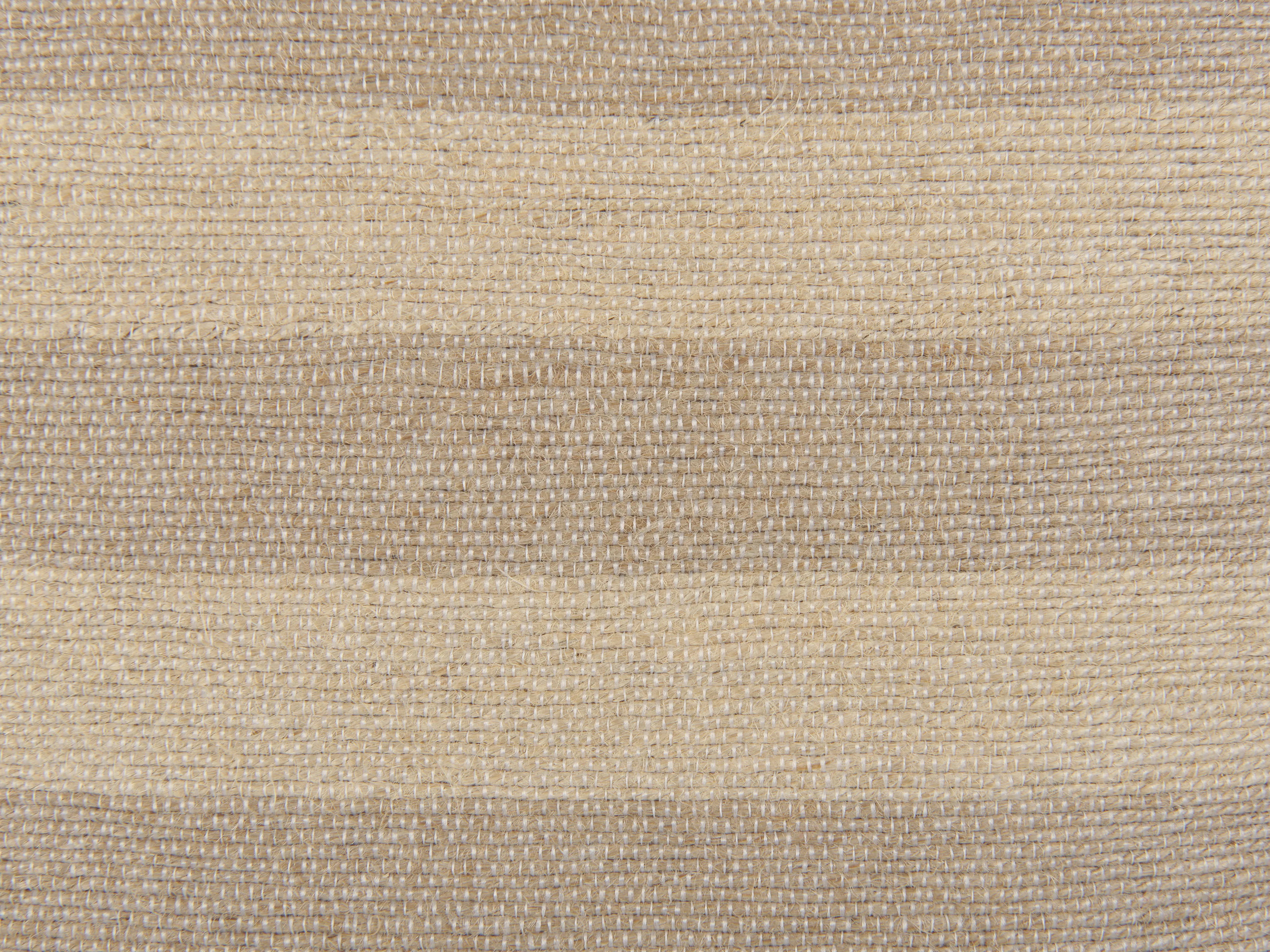 Sierkussen CIRSIUM Jute 45 x 45 cm Beige gestreept