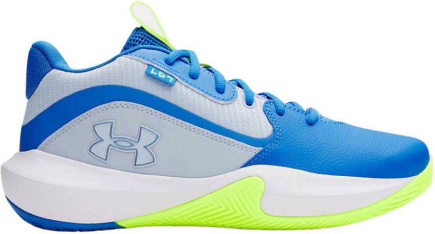 Under Armour Lockdown 7 Basketbalschoenen Blauw