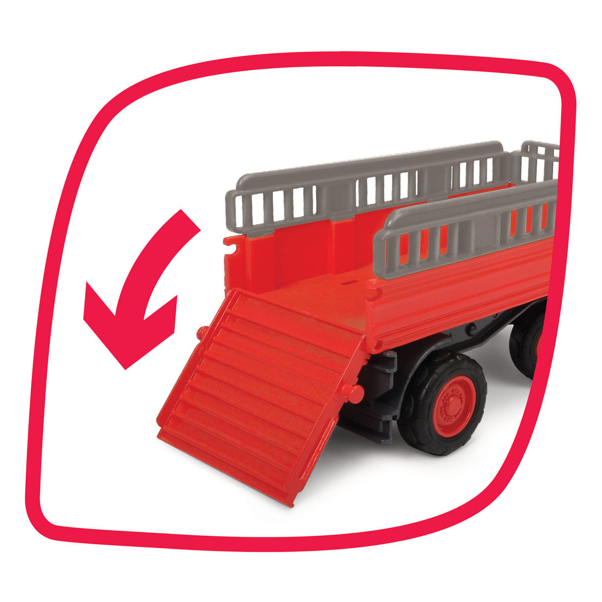 ABC Massey Ferguson met Trailer en Paard