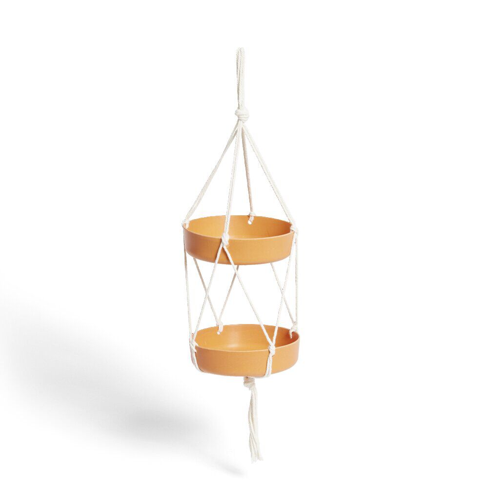 Abreuvoir pour oiseau Ø15xH56cm fibre de bambou et coton