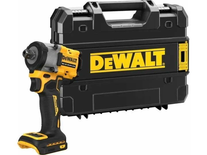 DeWALT DCF922NT-XJ, Momentnøgle, Børstefri, Sort, Gul, 1/2