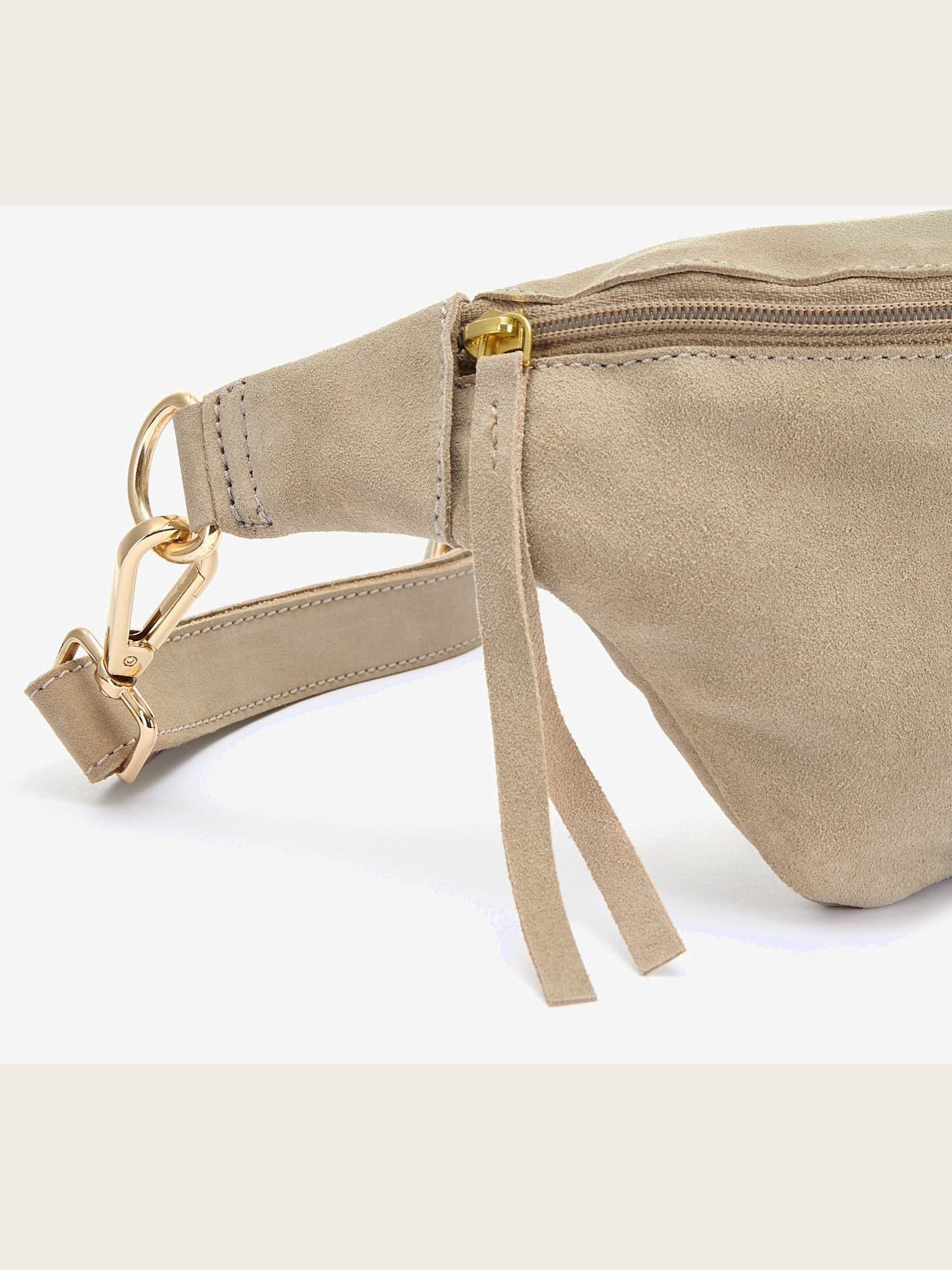 Sac banane sac à bandoulière doux en cuir de qualité