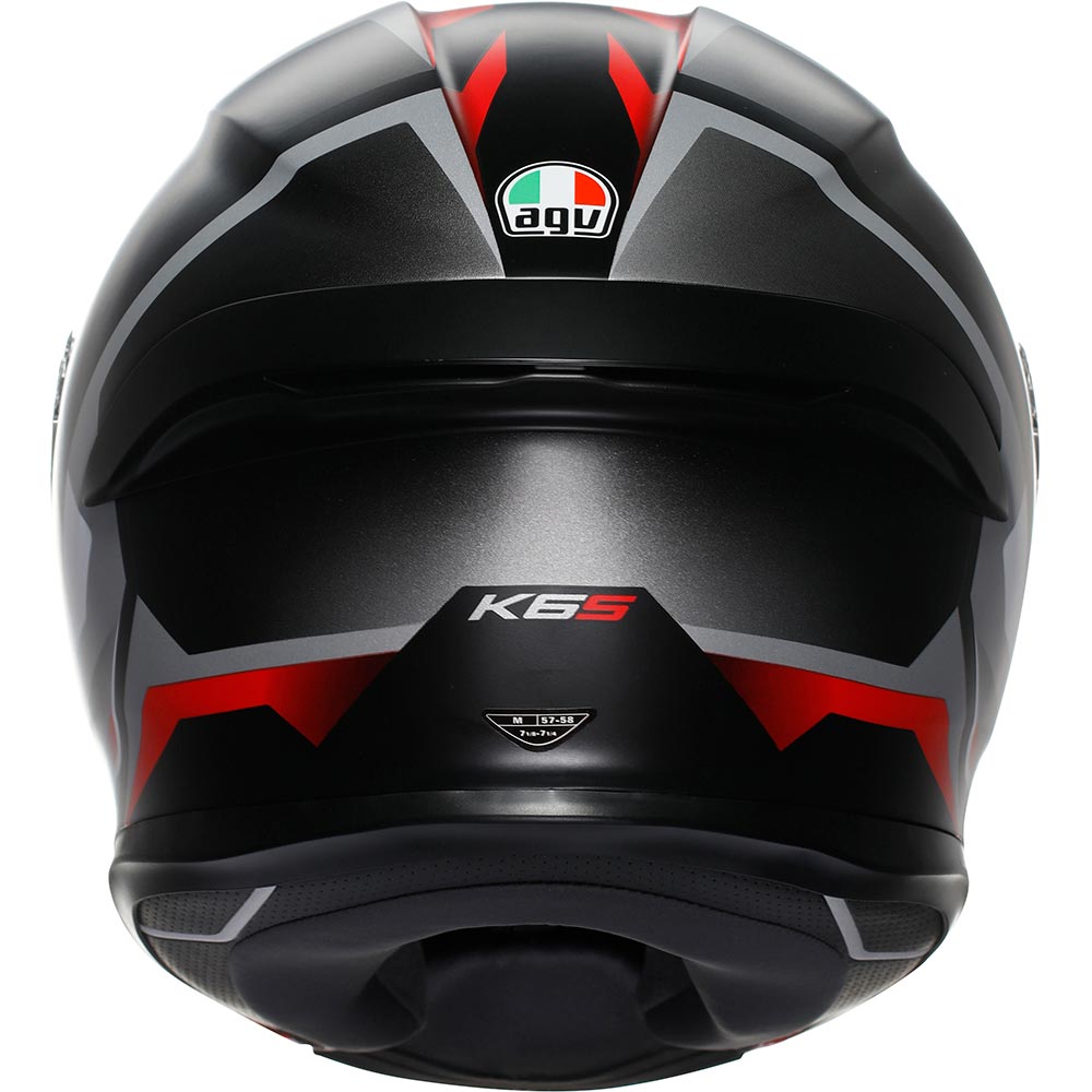 AGV - Casque K6 S Karve Blanc / Noir / Rouge / Mat