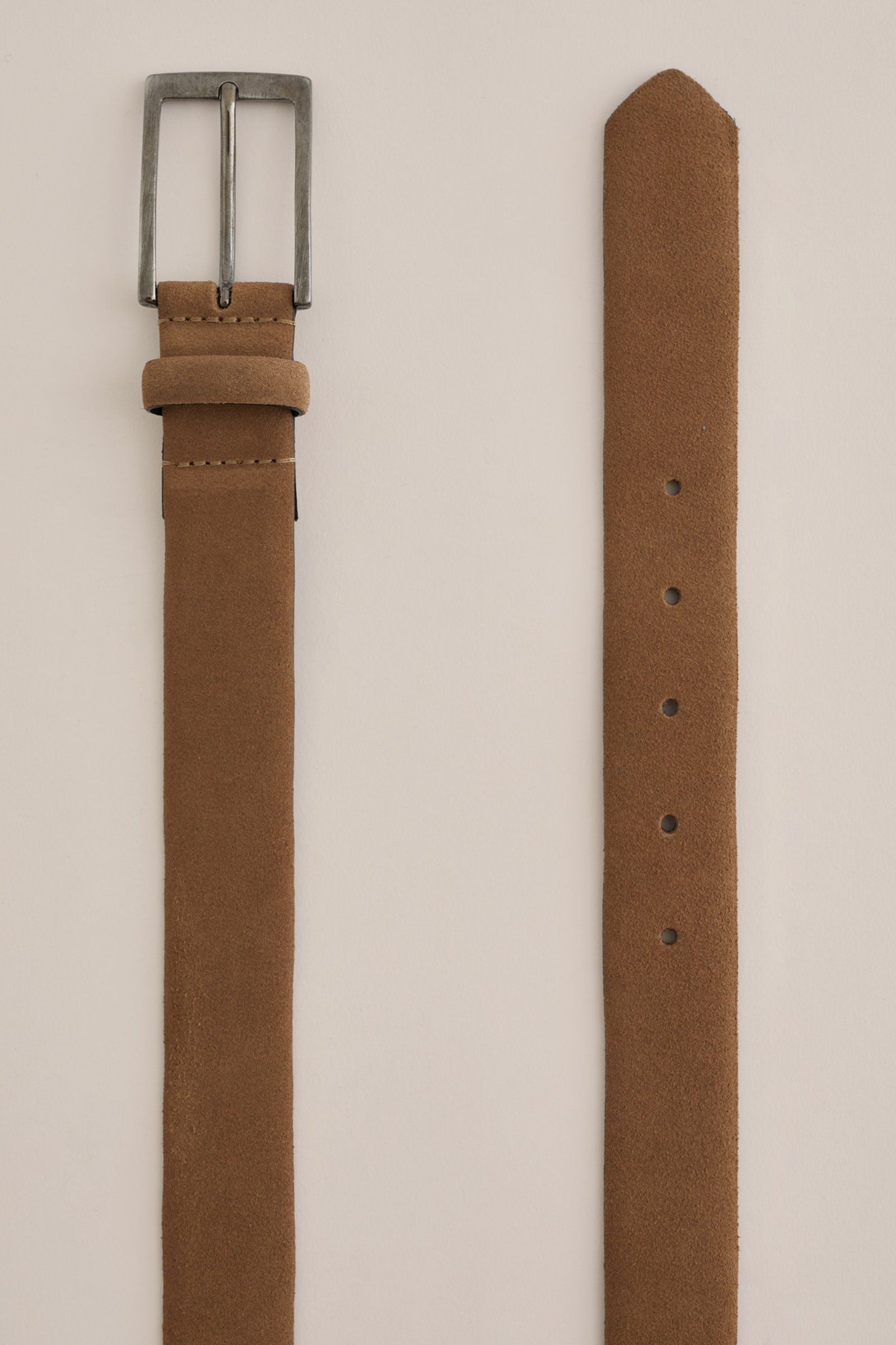 suède riem WE Fashion Beige