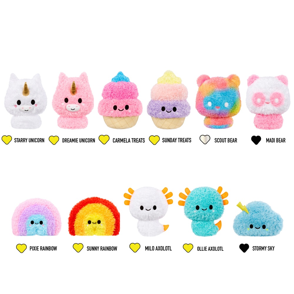 Fluffie Stuffiez Sortiment kleiner Plüschtiere