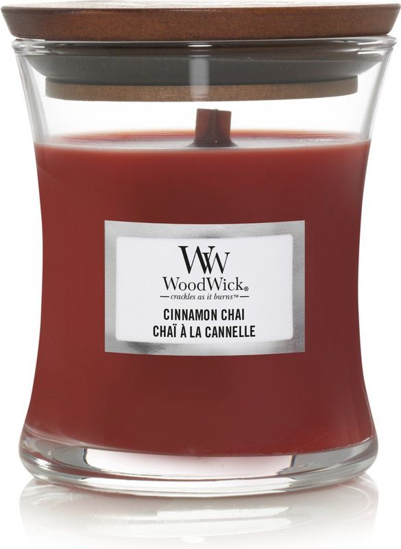 WoodWick Geurkaars Mini Cinnamon Chai 85 gr