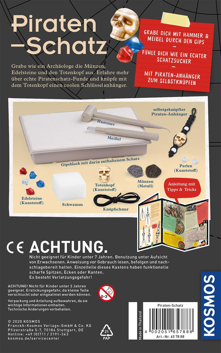 Mitbring-Experimente PIRATEN-SCHATZ