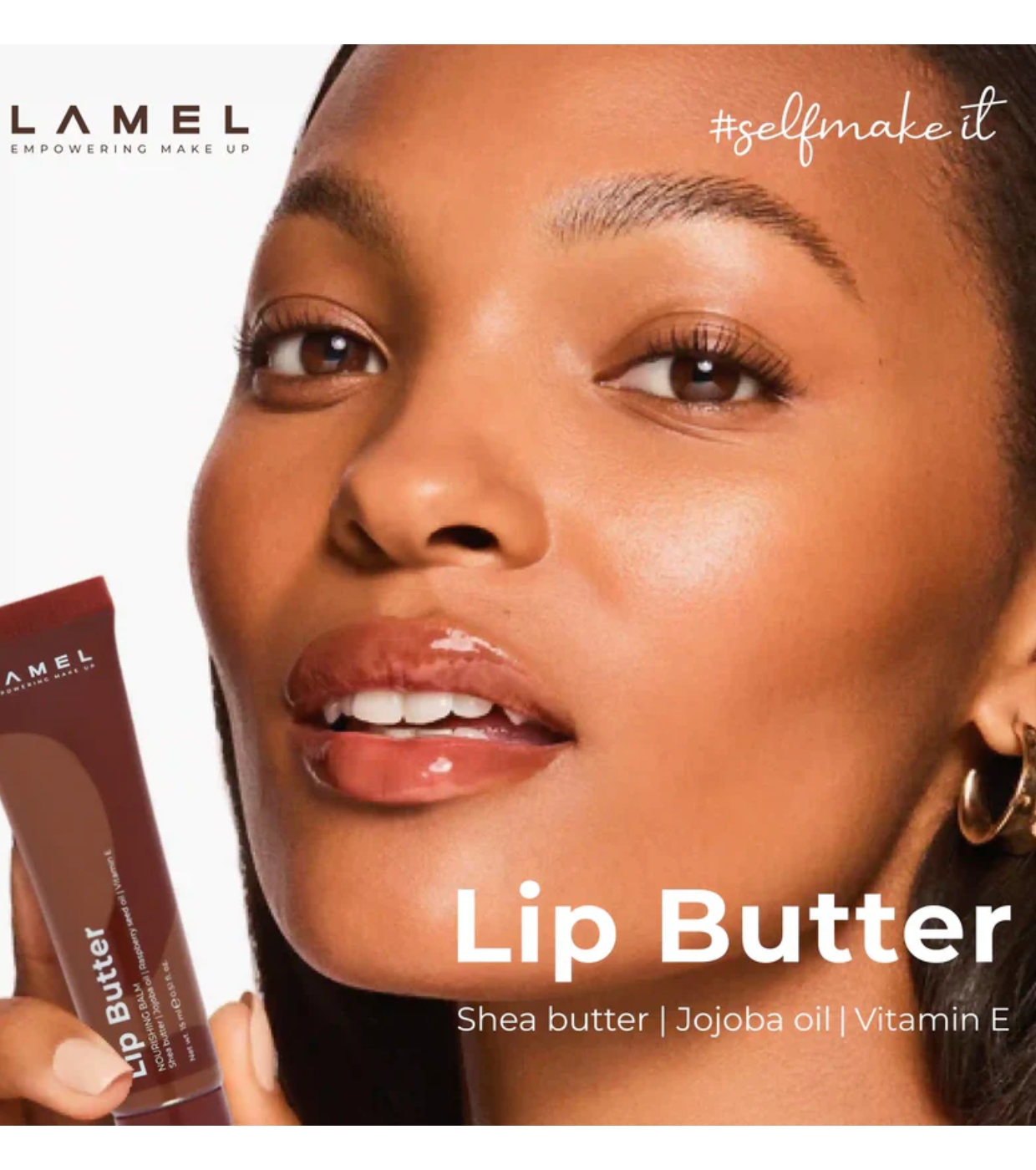 Lamel - Bálsamo Labial Nourishing Butter - 02: Brownie