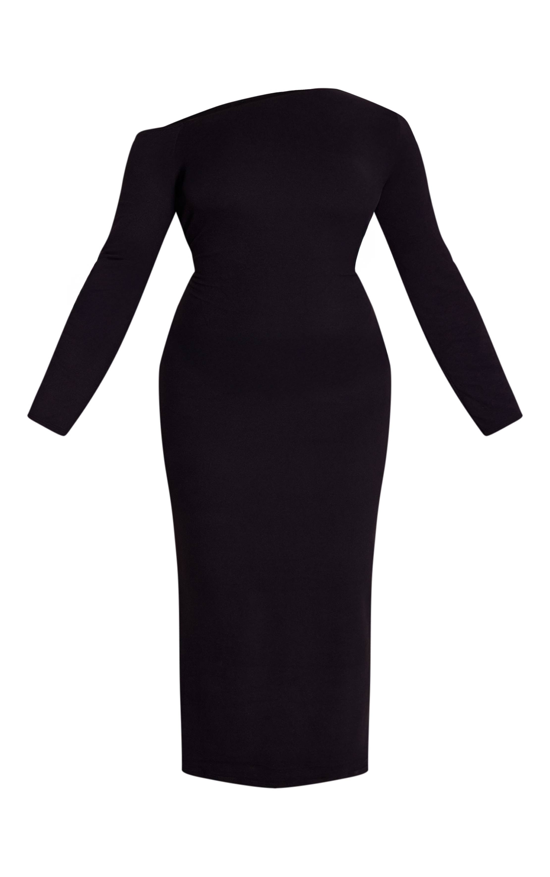 Robe Maxi Épaules Dénudées Toucher Doux Grande Taille