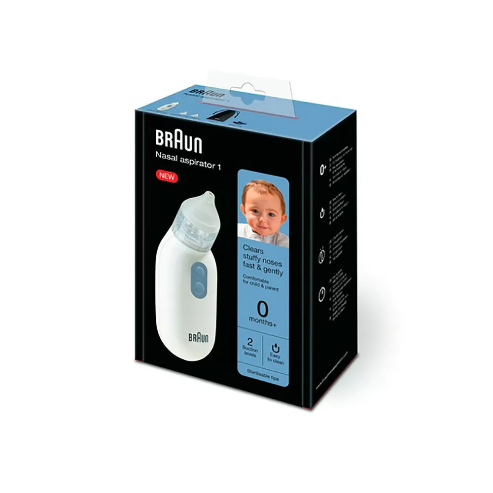 Braun Nasal Aspirator - elektrisk næsesuger