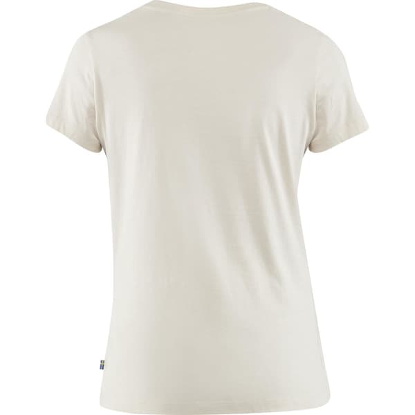 T-shirt FJALLRAVEN ARCTIC FOX PRINT T-SHIRT W CHALK WHITE