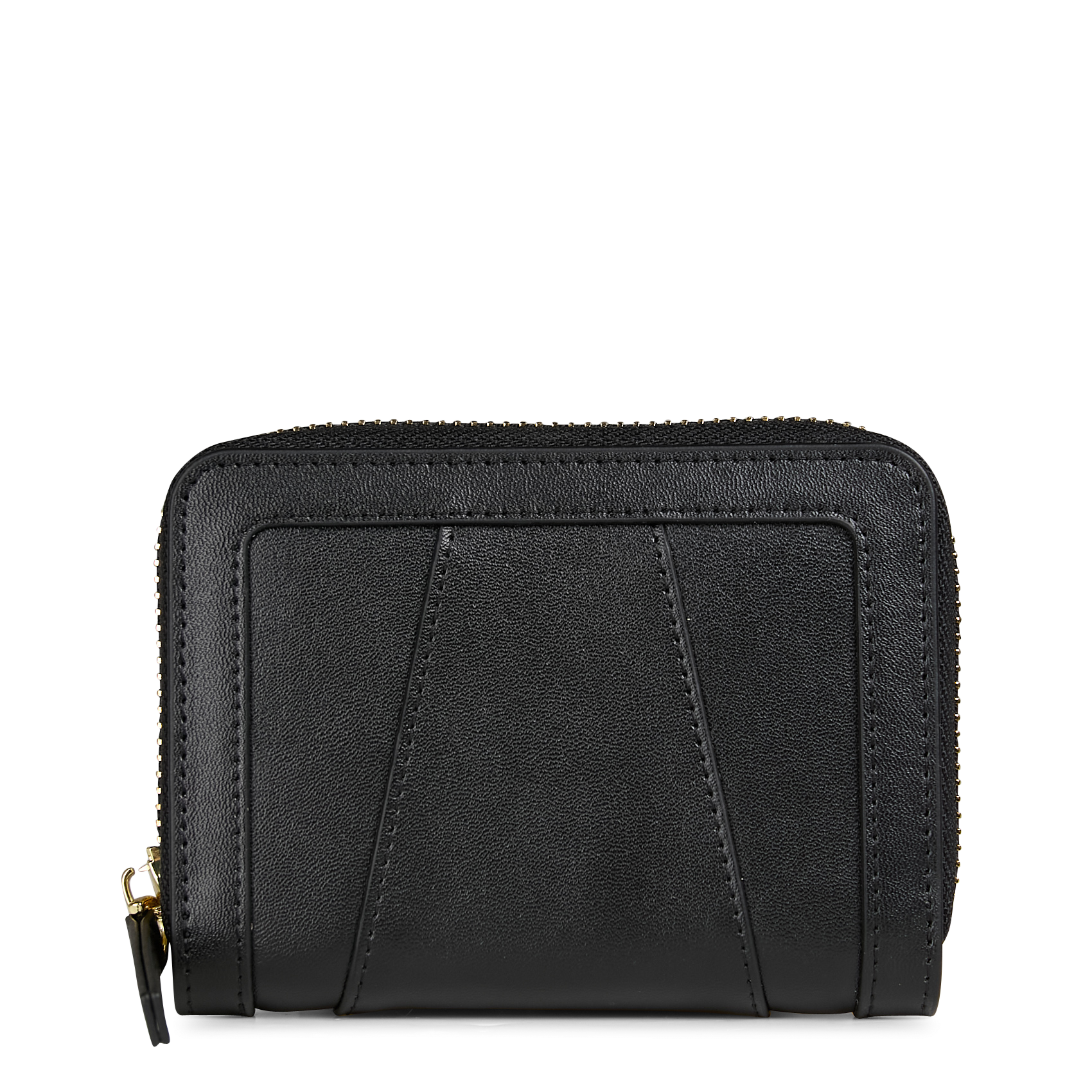 Porte-monnaie en cuir | Noir