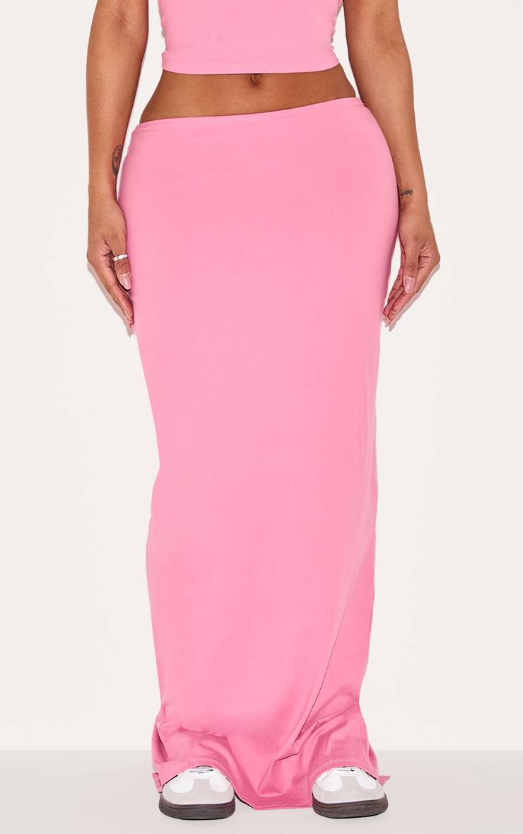 Rose Vif Jupe Maxi Sculptante Taille Basse Rose Vif Shape