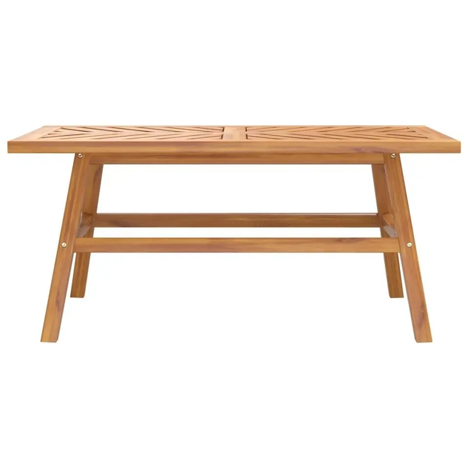 vidaXL - Tuintafel - Bruin - Acaciahout