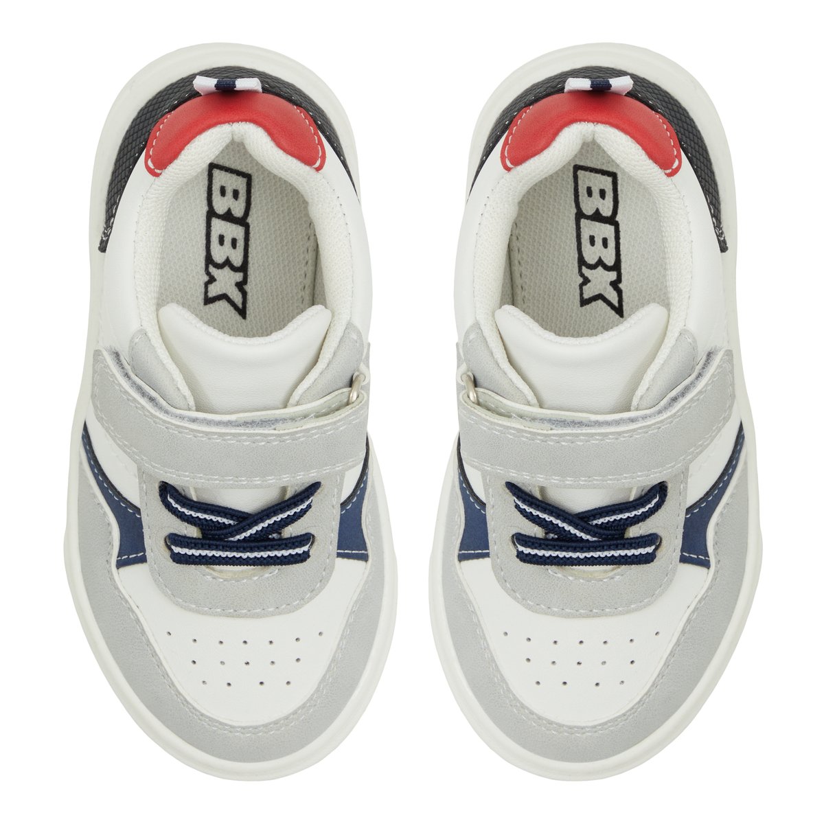 Facile à mettre-Noah-ib-Baskets - Talon plat - Blanc
